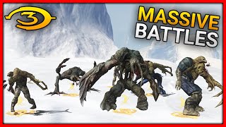 BUILD YOUR OWN MASSIVE AI BATTLES - Halo 3 Mods #218