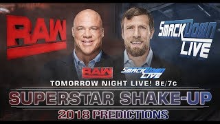 WWE Superstar Shake-Up 2018 Predictions (NOT REAL RESULTS!!!)