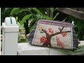 퀼트 휠프레임 파우치 만들기 │ Quilted Wire Frame Pouch │ How To  Make DIY Crafts Tutorial