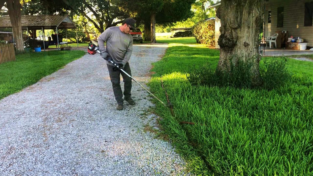 How I Like To Edge Our Gravel Driveway | Re Edit and Upload For Your Vieing Pleasure