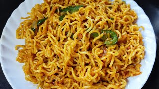 Simple masala maggi recipe  dry Maggi Chinese maggi recipe spicy Maggirecipe maggie recipe 