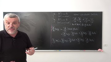 AVIM Cours 9 - Fonction à plusieurs variables : Dérivation composée à 2 variables.