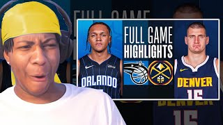 PAOLO FIRST CAREER TRIPLE DOUBLE! Lvgit Reacts To MAGIC at NUGGETS |FULL HIGHLIGHTS | January 5 2024