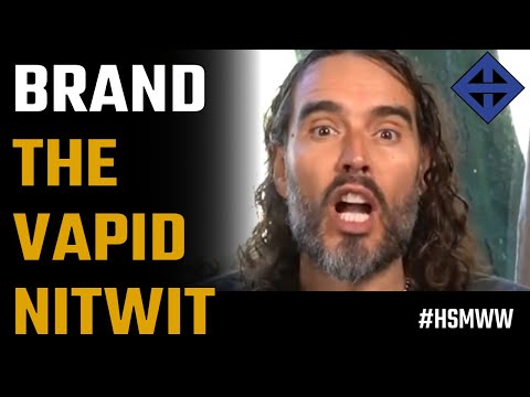 Russell Brand intuits he is a shallow nitwit