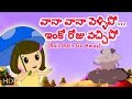 Rain Rain Go Away | Telugu Nursery Rhyme for Kids | HD