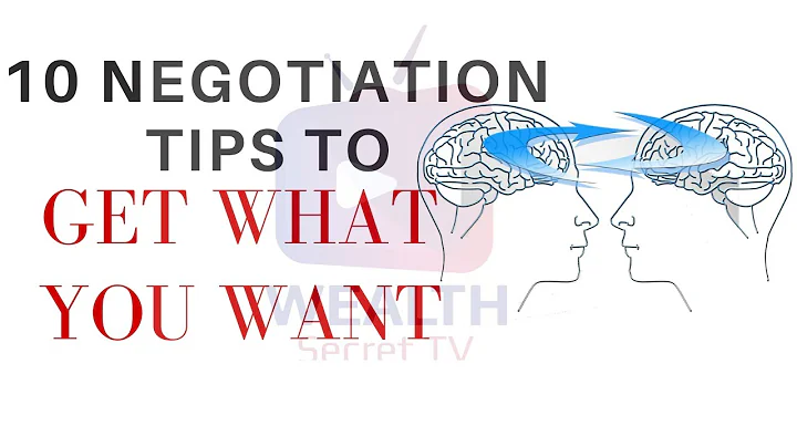 HOW TO GET WHAT YOU WANT |  NEGOTIATION TECHNIQUES