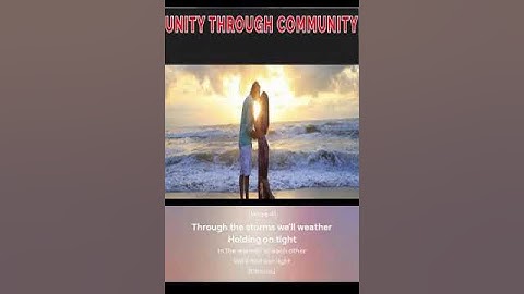 Unity Through Community