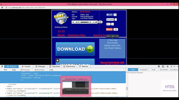 How to find hidden online radio stream url from the website complete tutorial.