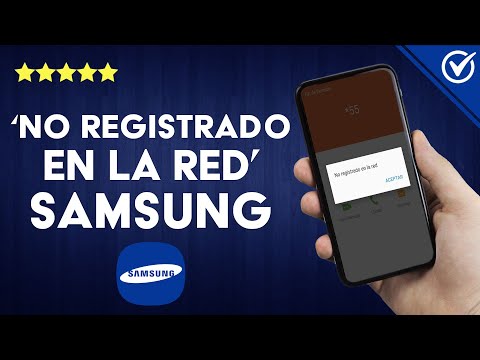 ¿Cómo solucionar el problema de SAMSUNG de &#039;No Registrado en la red&#039;?