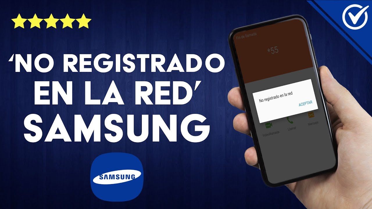 ¿Cómo solucionar el problema de SAMSUNG de 'No Registrado en la red'? YouTube ¿Cómo solucionar el problema de SAMSUNG de 'No Registrado en la red'? YouTube