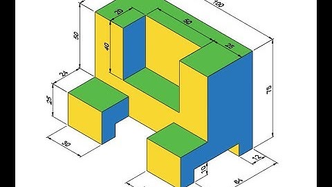 Iso-metric Drawing In AutoCAD for Beginners | Exercise 4 | Basics to Advance