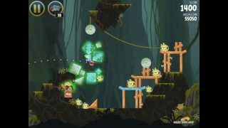 Angry Birds Star Wars J-38 Path of the JEDI 3-Star Walkthrough screenshot 2