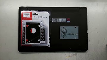 ASUS X541S Laptop Notebook upgrade second hard disk caddy and Kingston SSD