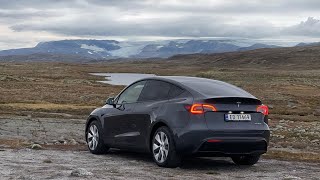 Tesla Model Y Road Trip Around Norway! Part 1  Oslo to Bergen