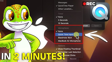 How to Screen Record With Internal Audio on QuickTime Player 2025