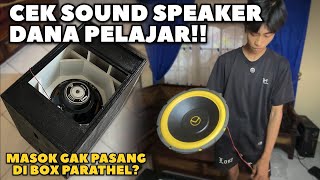 WHAT YOU ARE WAITING FOR, YOU ARE WAITING FOR‼️ CHECK THE SOUND OF THE DANA PELAJAR SPEAKER, HOW ...