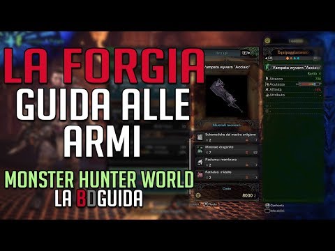 Video: Monster Hunter 4 Ultimate - Come Forgiare E Potenziare Armi E Set Di Armature