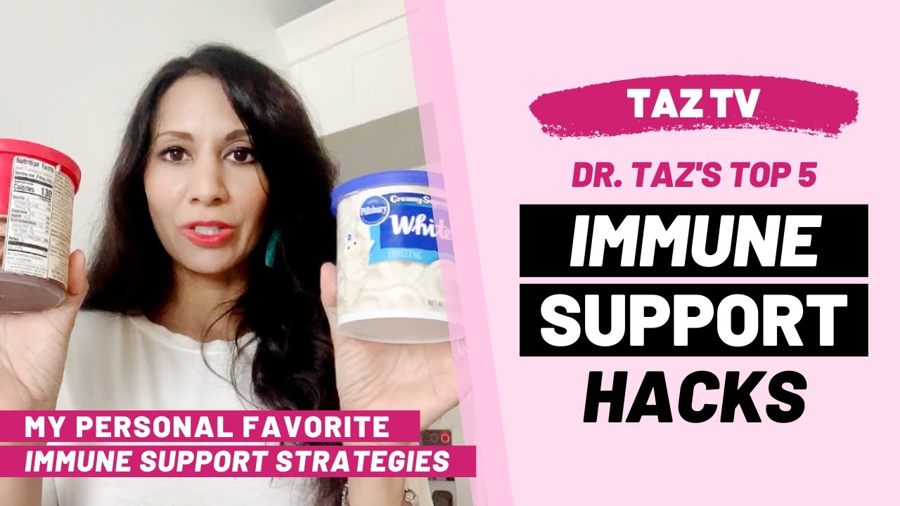 Top 5 Immune Support Hacks | Coronavirus Series | TAZTV