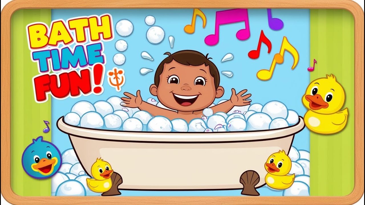 Baby Bath's Joyful Adventure Nursery Rhymes