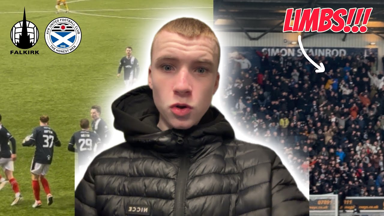 MOST TENSE TITLE RACE IN YEARS | FALKIRK 2-2 AYR UNITED