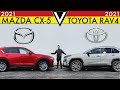 REAL KING?? -- 2021 Toyota RAV4 vs. 2021 Mazda CX-5: Comparison