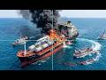 Russian Oil Vessel Hauling 100000 Tons Crude Oil Struck by Cruise Missile