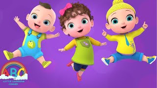 Video thumbnail of "If You’re Happy And You Know It | Nursery Rhymes & Kids Songs | Abc Little Learning Corner"