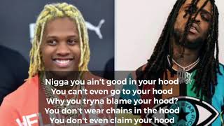 😱Did Lil Durk diss Chief keef in the new Single king von ft lil durk - them niggas