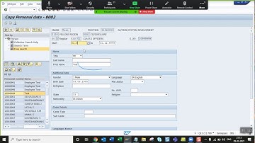 KVLMR   SAP HCM LSMW TRAINING   PART 3