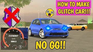 Car Parking Multiplayer || How to make glitch car without GG!! || V4.8.5.2 || ꧁  KᕼᑌᗷᗩIᗷ ᑕᑭᗰ ꧂ ||