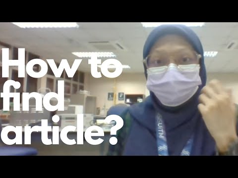 #83 How to Find Article using UiTM Database | EzAccess UiTM PTAR Online Library