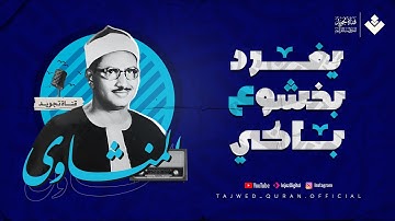 يغرد بخشوع باكي | نادرة مميزة لمحبين الشيخ المنشاوي تلاوة تفيض جمالاً لما تيسر من سورة الأعراف