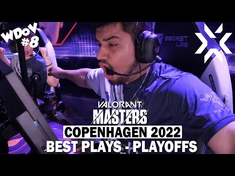 BEST PLAYS of VALORANT MASTERS COPENHAGEN 2022 - Playoffs