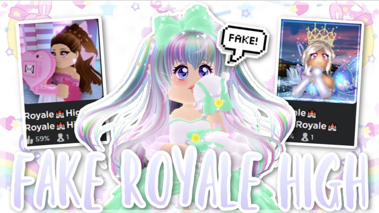 Playing Fake Royale High Games Roblox Youtube - roblox royale high game download