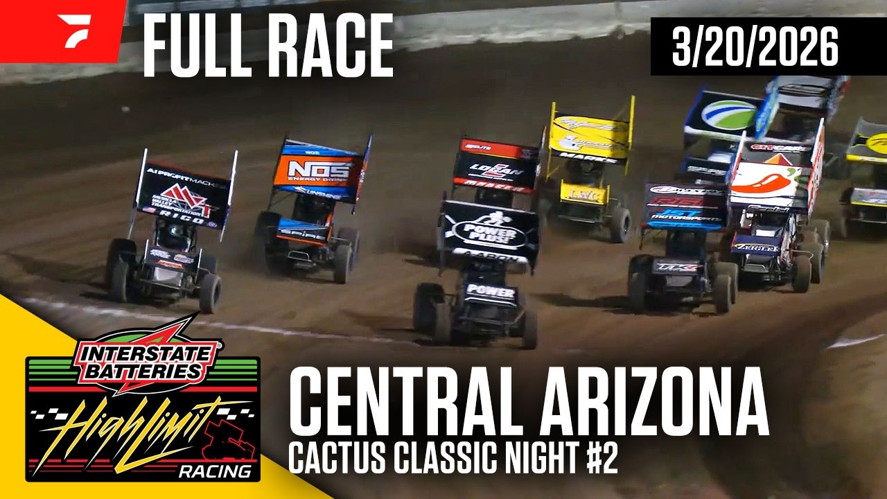 FULL RACE: High Limit Racing at Central Arizona Raceway 3/20/2026 - YouTube