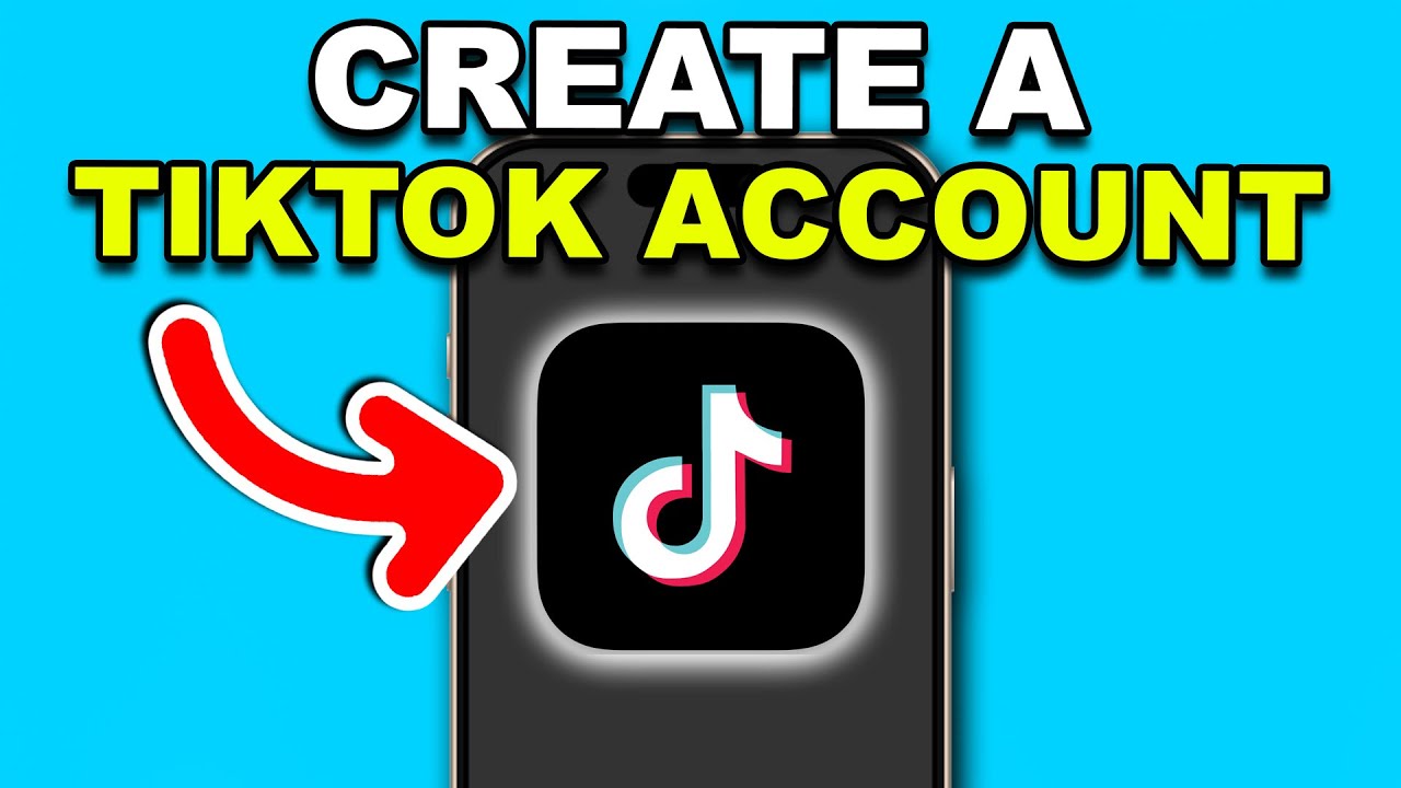 How To CREATE a TikTok Account (Step-By-Step) - YouTube