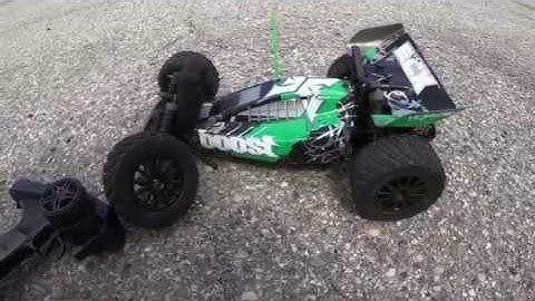 DXF 2S lipo testing Ecx Boost Quick Speed Test