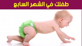 تغذية ونمو الطفل الرضيع في الشهر السابع من العمر | كل ما يخص طفلك الرضيع في الشهر السابع من عمره