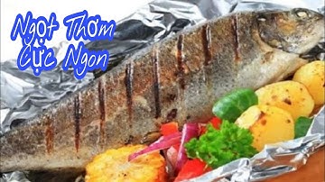 Cá Chua Nướng Ăn Cùng Muối Ớt Chấm Thần Thánh - LV Trần Vlog