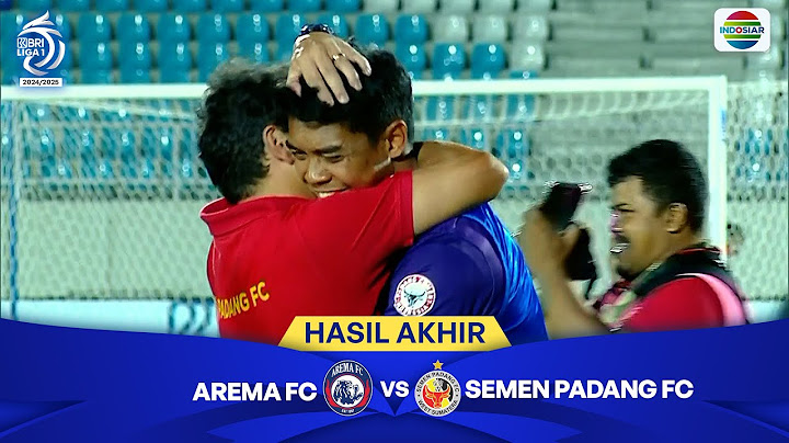 Hasil Akhir Pertandingan - Arema FC vs Semen Padang FC | BRI Liga 1 2024/25