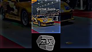 NORMAL SUPRA 💥 VS 💥 PAUL WALKERS SUPRA 💀💨 CAR SHOW 🖤👈 #viral #supra