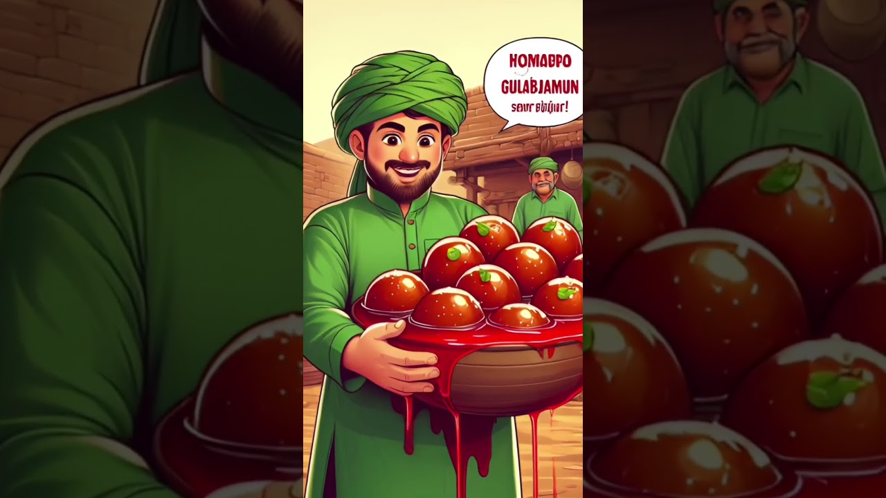 amazing video challenge between gulbjamun and jalebi India vs Pakistan 