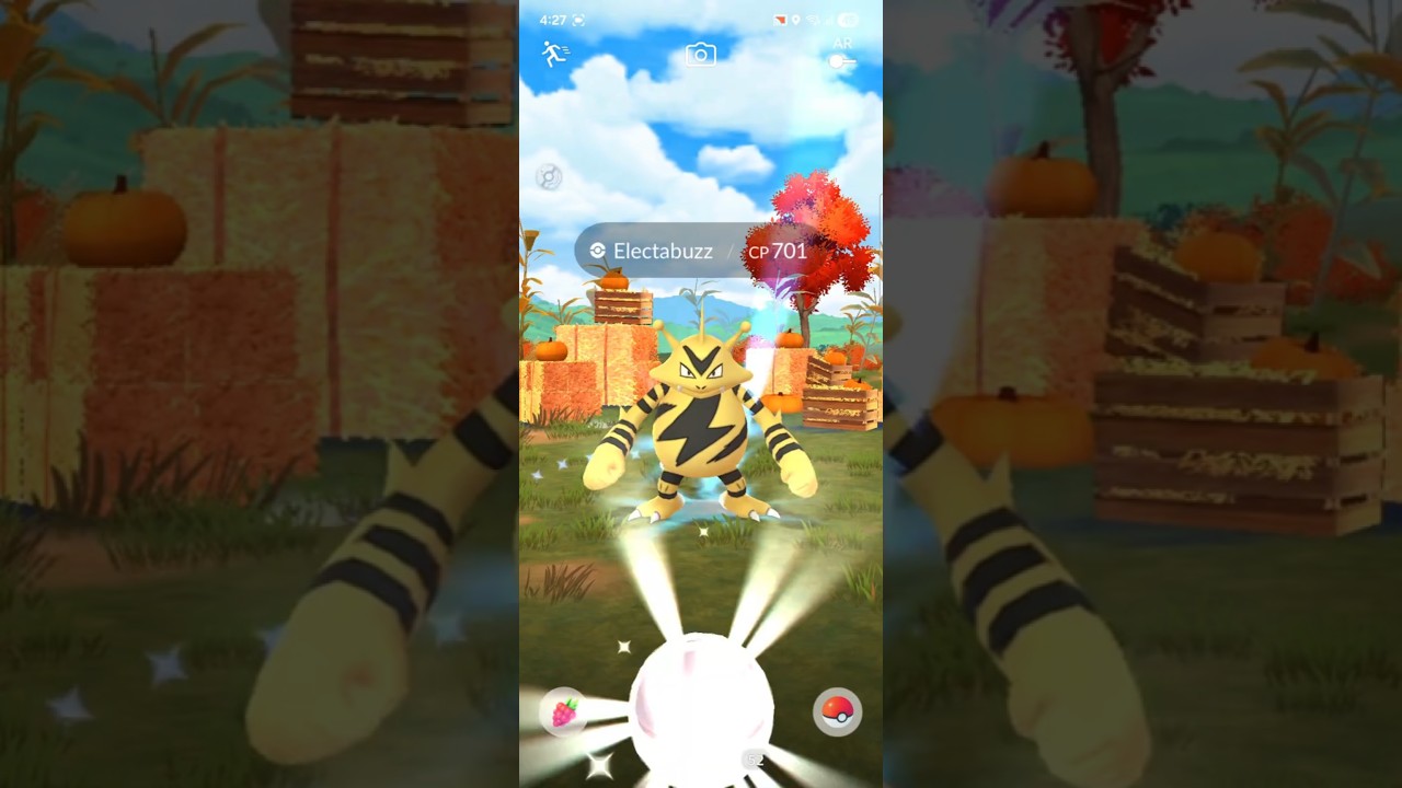 Caught Electabuzz in Pokémon GO! ⚡| Catch Series Rp.60 