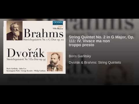 String Quintet No. 2 in G Major, Op. 111: IV. Vivace ma non troppo presto