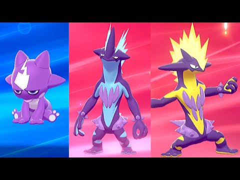 Pokémon Sword and Shield Toxel evolution method: how to evolve Toxel into  Toxtricity with Low Key Form and Amped Form explained