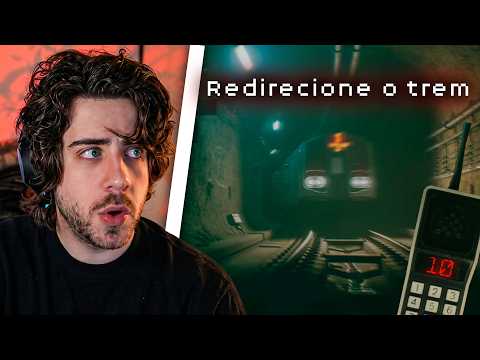 eu joguei um jogo de terror que ninguém nunca ouviu falar