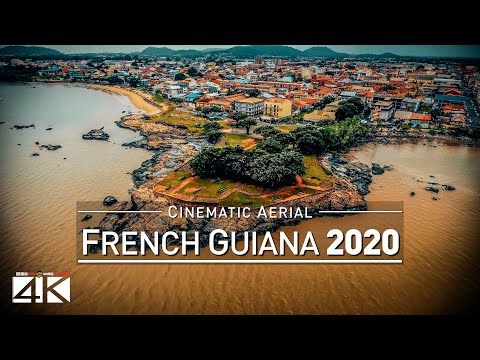🇬🇫🇫🇷 4K Drone Footage FRENCH GUIANA 🔥 Cayenne 🔥 Saint-Laurent-du-Maroni 🔥🔥🔥 [DJI Phantom 4]