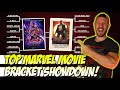 Top Marvel Movie Bracket Showdown!