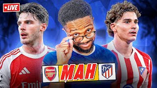 Arsenal 4-0 Atletico Madrid Uefa Champions League Watch Along Mah Live