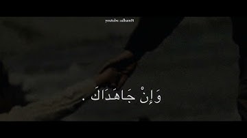 وَوَصَّيْنَا الْإِنْسَانَ بِوَالِدَيْهِ حُسْنًا ۖ  | سورة العنكبوت | القارئ عبد الرحمن مسعد 🤍